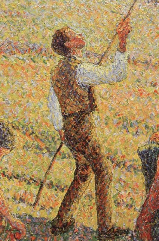 Camille Pissarro Detail of Pick  Apples Spain oil painting art
